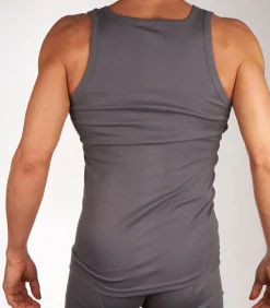Sale singlet 2 pack 1-1 rib box grey Heren Tops & Shirts