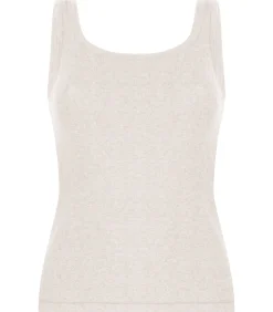 Outlet Singlet Tanktop van zachte katoen DAMES Nachtmode
