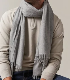 Heren Deeluxe SISTO - Eenvoudige en elegante sjaal, effen kleur