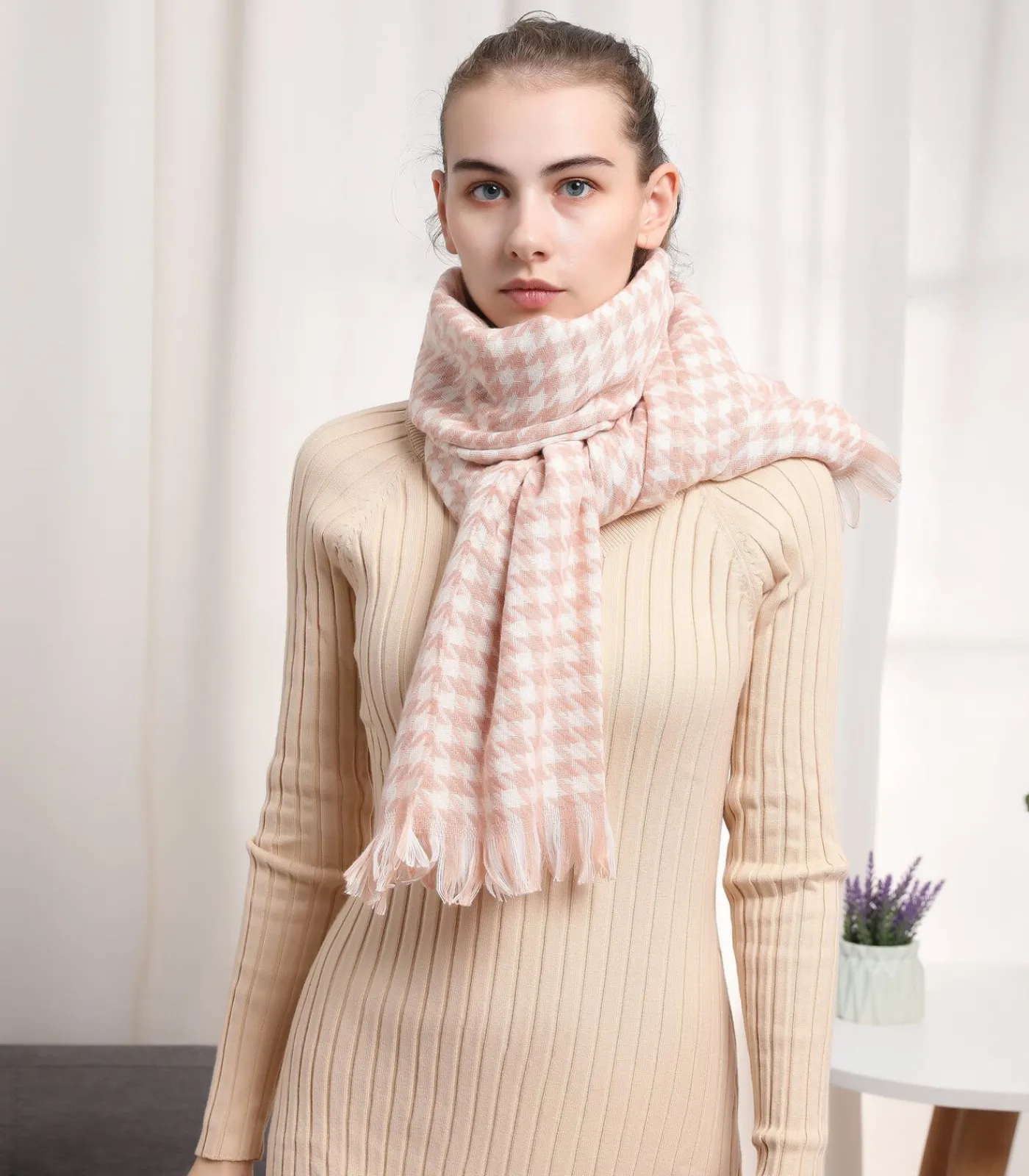 Online Sjaal in Kasjmier Daniela DAMES Sjaals