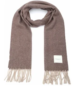 Outlet Sjaal Lamswol Brown Heren Sjaals