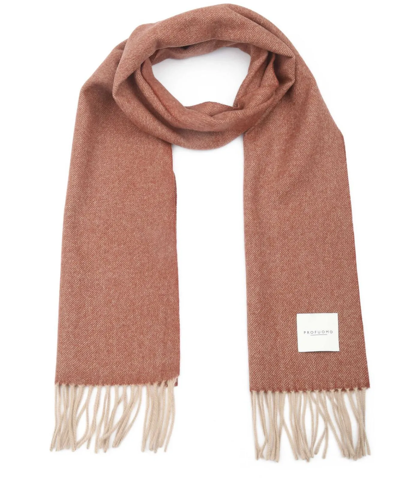 Heren PROFUOMO Sjaal Lamswol Rust