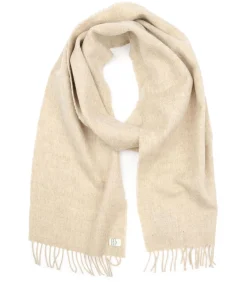 Heren Suitable Sjaal Merino Wol Ecru