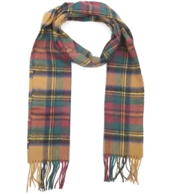 Online Sjaal New Check Tartan Goud Heren Sjaals