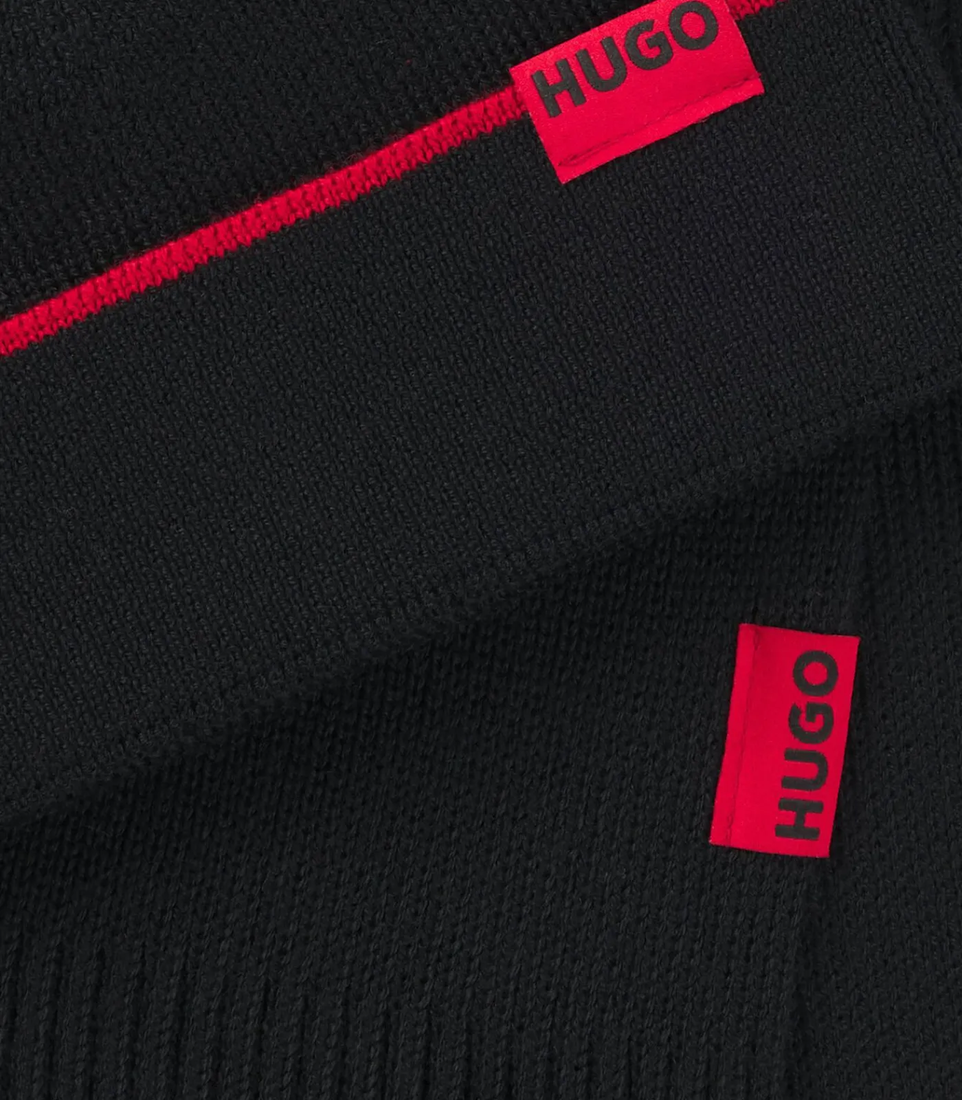 Heren HUGO Sjaal Zaschel Set Set van 2