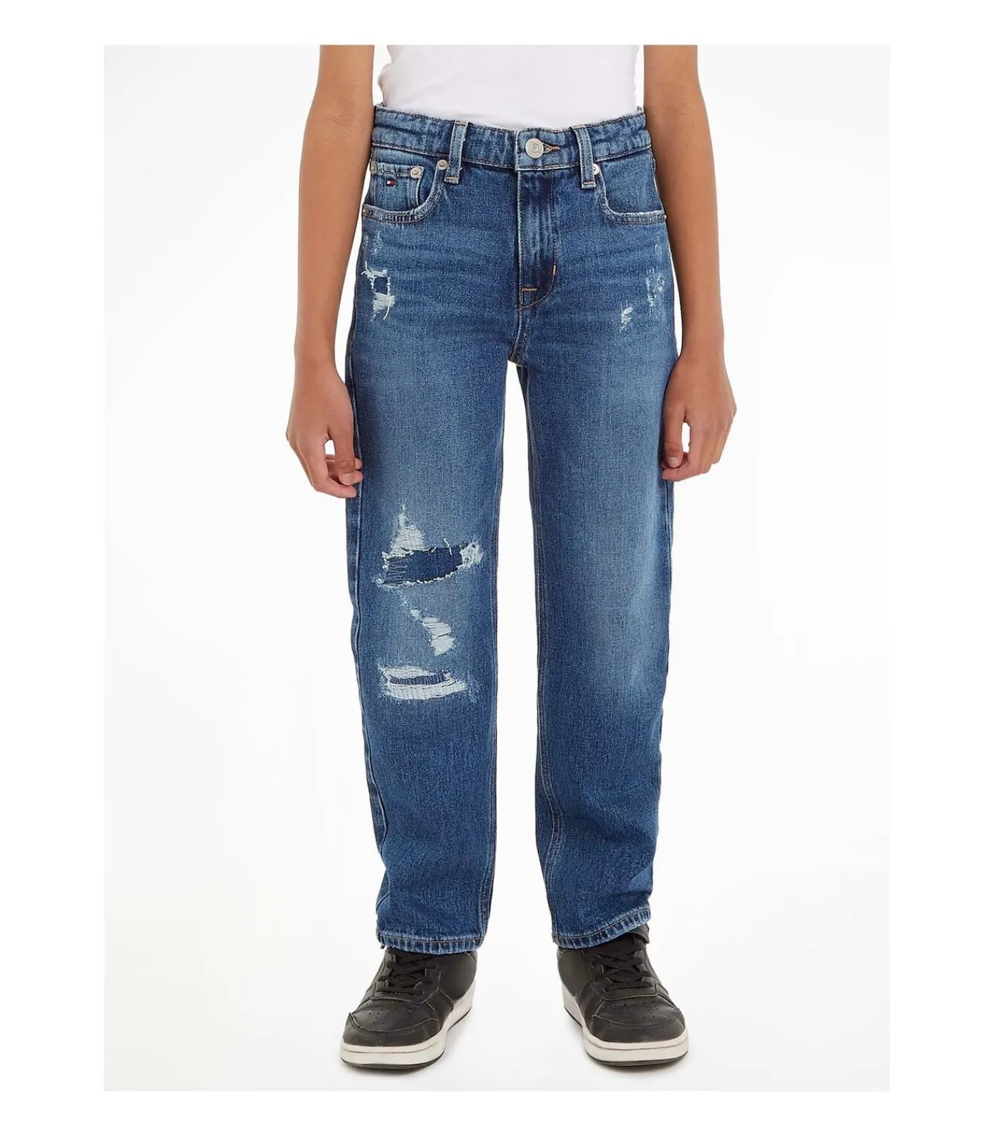 Kinderen Tommy Hilfiger Skater Destrucions Mid He