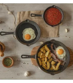 Hot Skillet - Koekenpan - Gietijzer - ø 20 cm - zonder anti-aanbaklaag Potten & Pannen