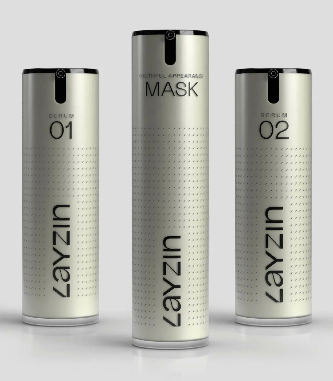 LAYZIN Skin Renewal Trio - SERUM 01, SERUM 02 en Youthful Appearance Masker