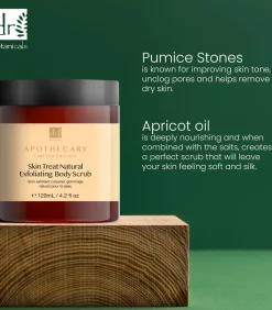 Dr Botanicals Skin Treat Natuurlijke Exfoliërende Bodyscrub 120ml