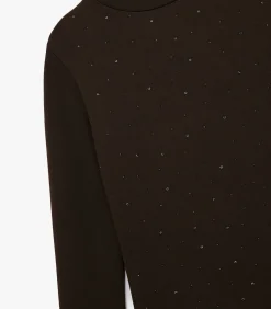 DAMES Koton Slanke Pasvorm Coltrui Lange Mouwen met Kralen