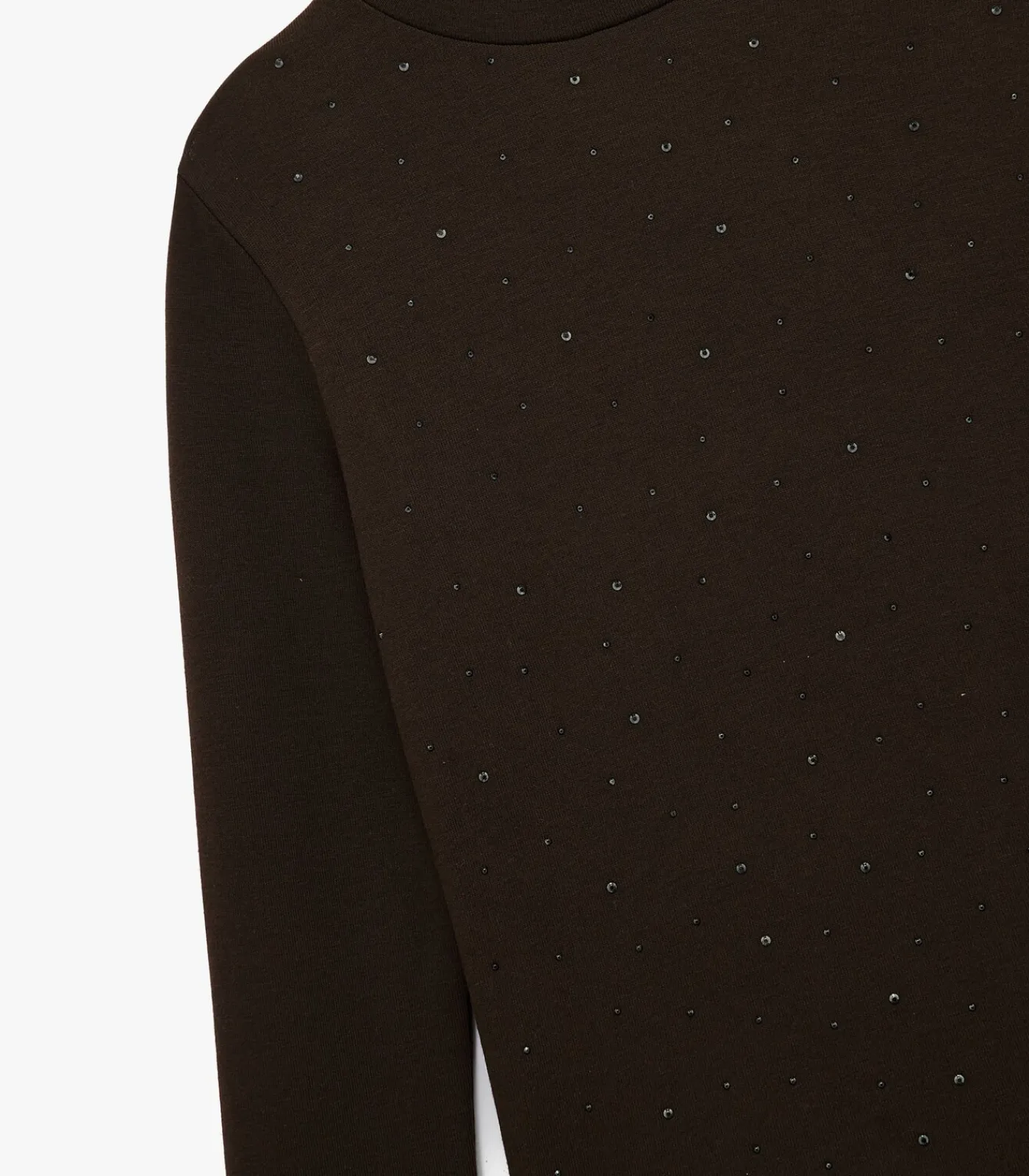 DAMES Koton Slanke Pasvorm Coltrui Lange Mouwen met Kralen