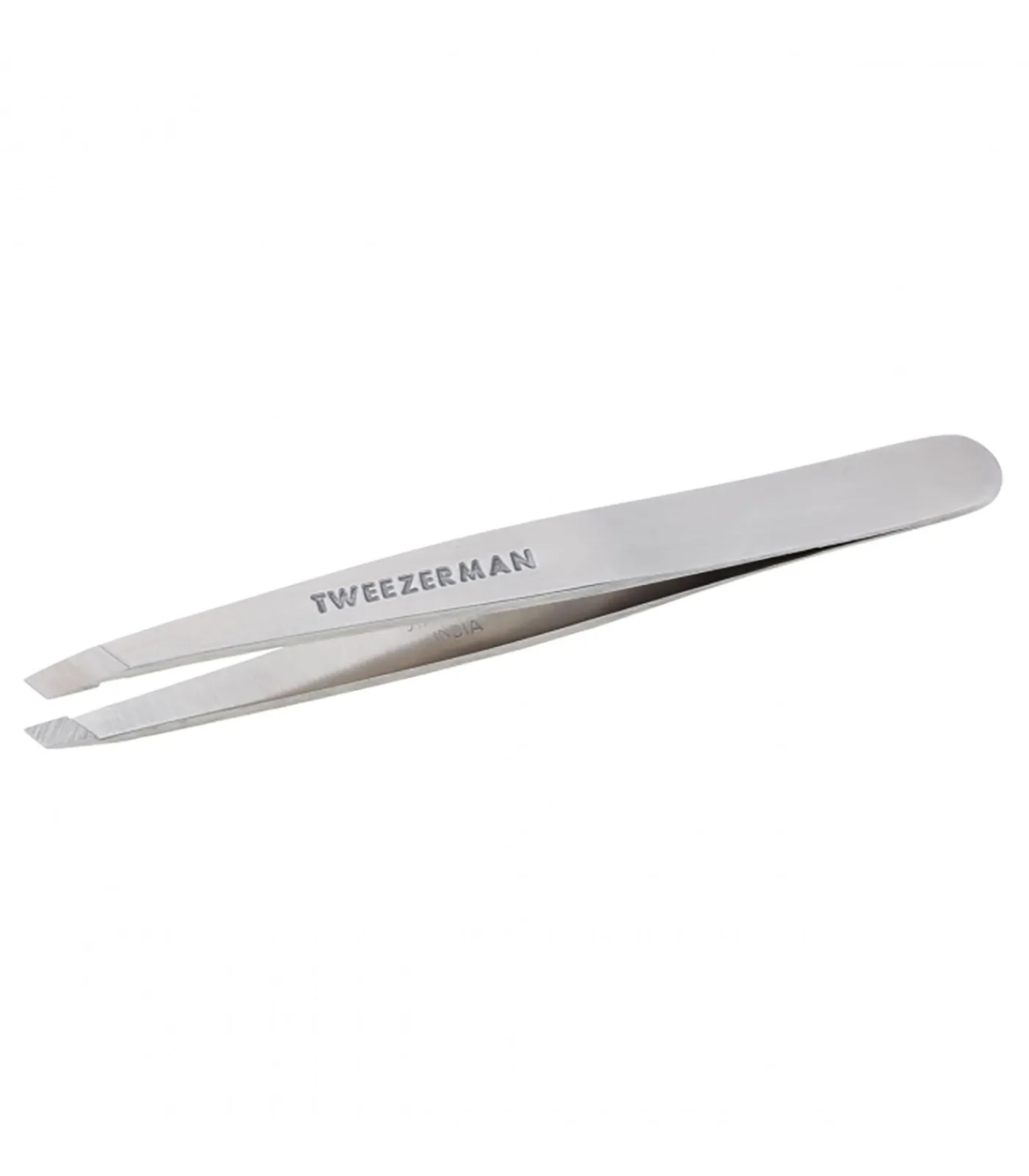 TWEEZERMAN Slant Tweezer Klassiek - Chrome