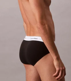 Heren Calvin Klein slip 3 pack icon cotton stretch hip briefs