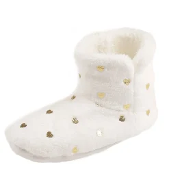 Clearance Slippers laarzen Gold ivoor DAMES Lingerie Accessoires