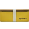 Smikkels - RVS Lunchbox - Geel