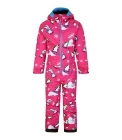 Hot SNOW ANIMALS - Sneeuwpak - Roze Kinderen Bodysuits & One-Pieces