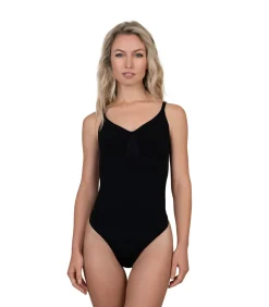 Clearance Soft Touch Seamless Bodysuit Ultra Lage Rug DAMES Corrigerend Ondergoed