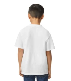 Hot SOFTSTYLE - T-shirt - Wit Kinderen T-Shirts & Polo's