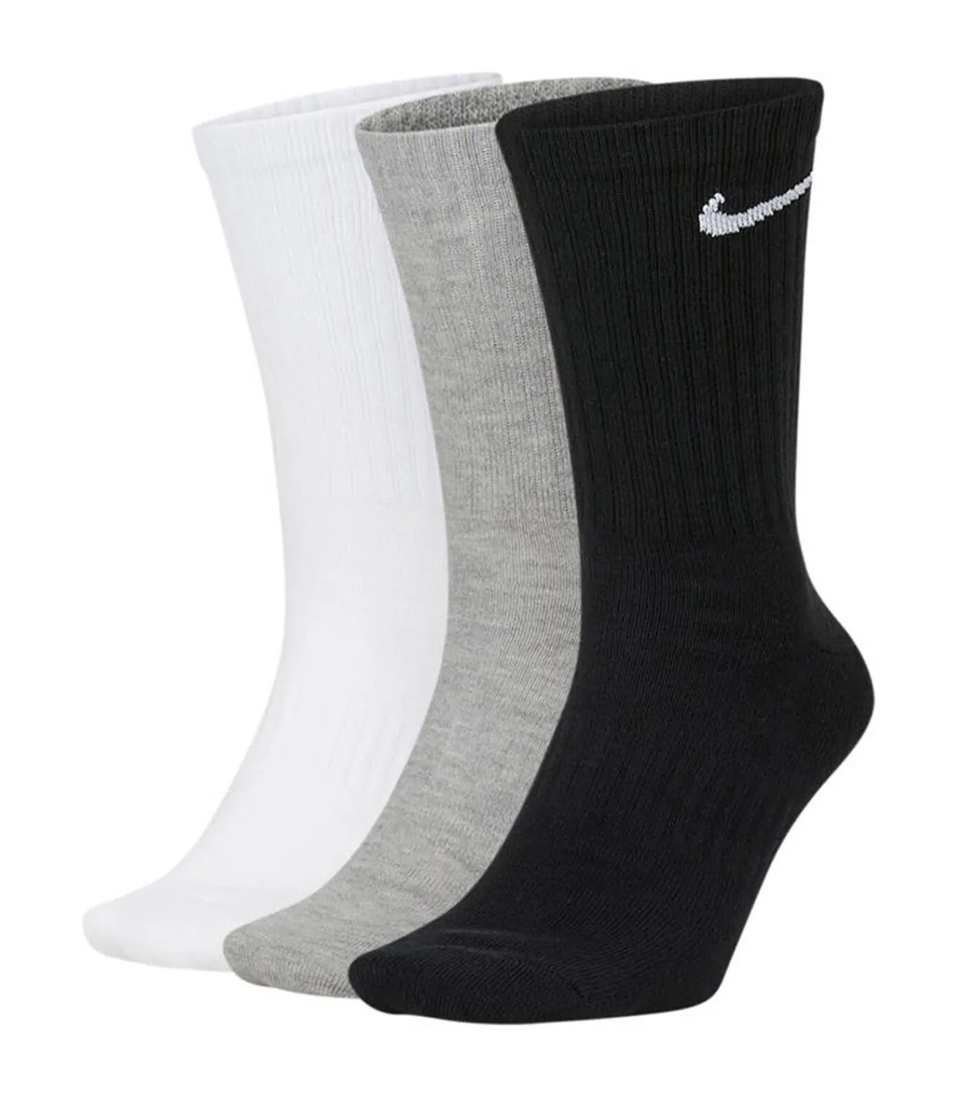 Heren Nike Sokken Cushioned - Training Crew Socks 3P Set van 3