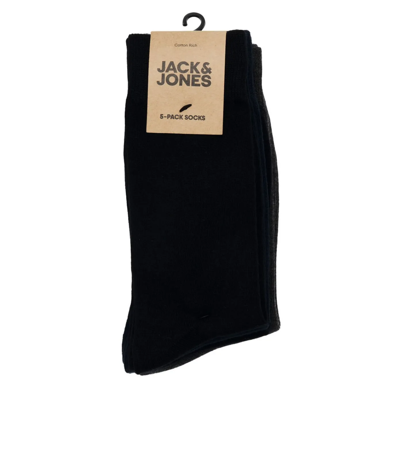 Online Sokken JACBASIC BAMBOO SOCK 5P Set van 5 Heren Sokken