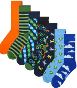 DAMES Happy Socks Sokken 7-pak
