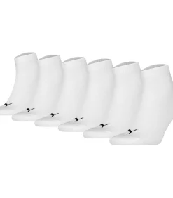 Discount Sokken Quarter Plain ECOM 6P Set van 6 DAMES Sokken En Panty's