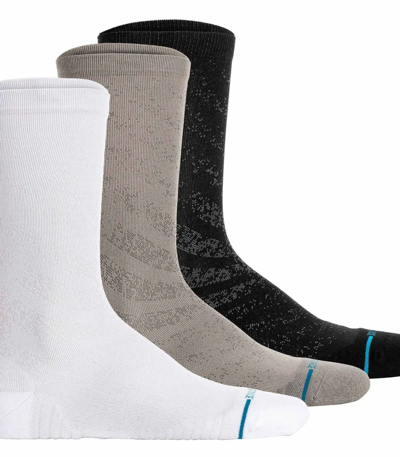 DAMES Stance Sokken Run Light Tab Crew Set van 3