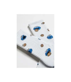 Discount sokken Sesamstraat Cookie Monster Heren Sokken