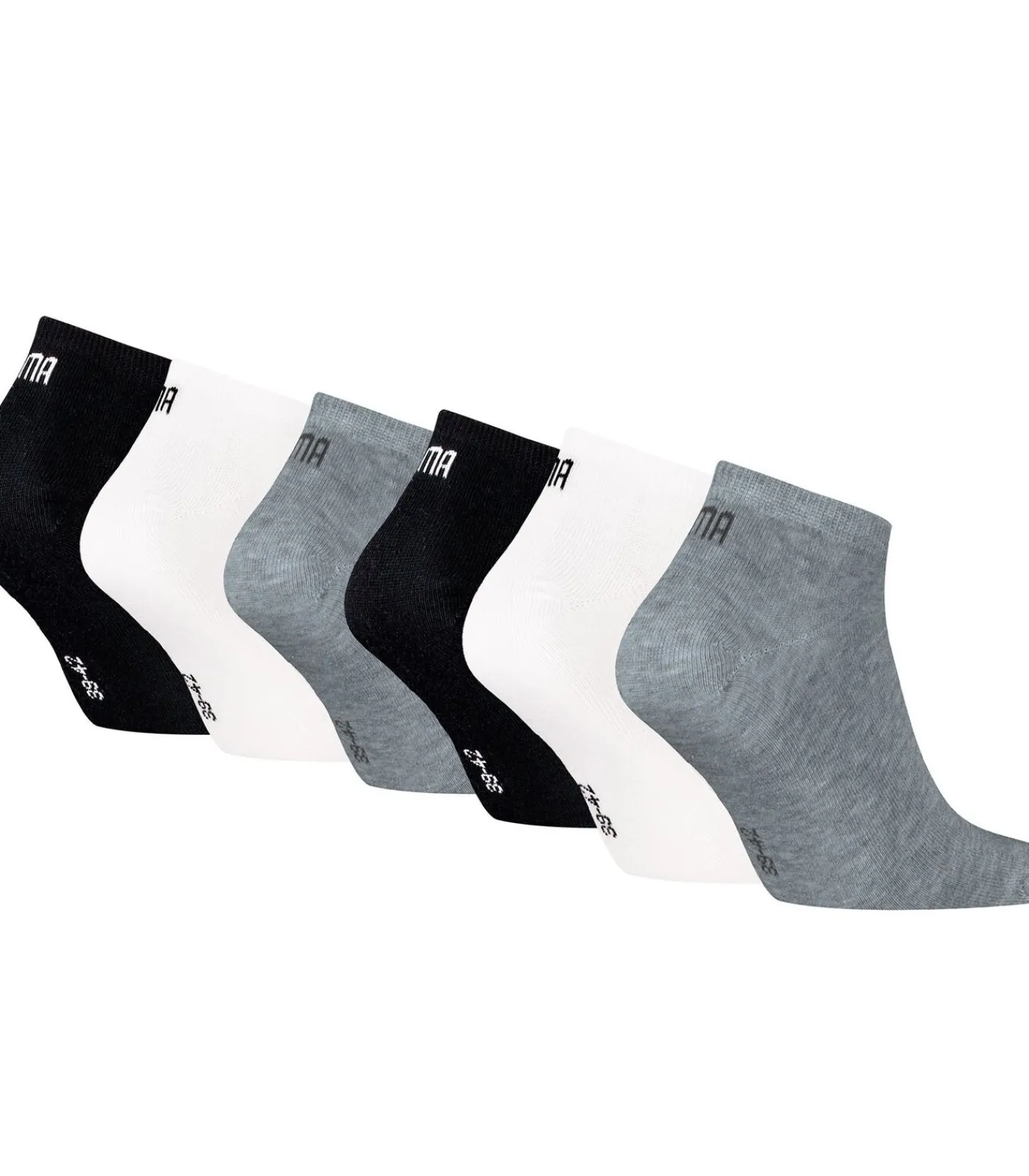 DAMES PUMA Sokken Sneaker Plain ECOM 6P Set van 6