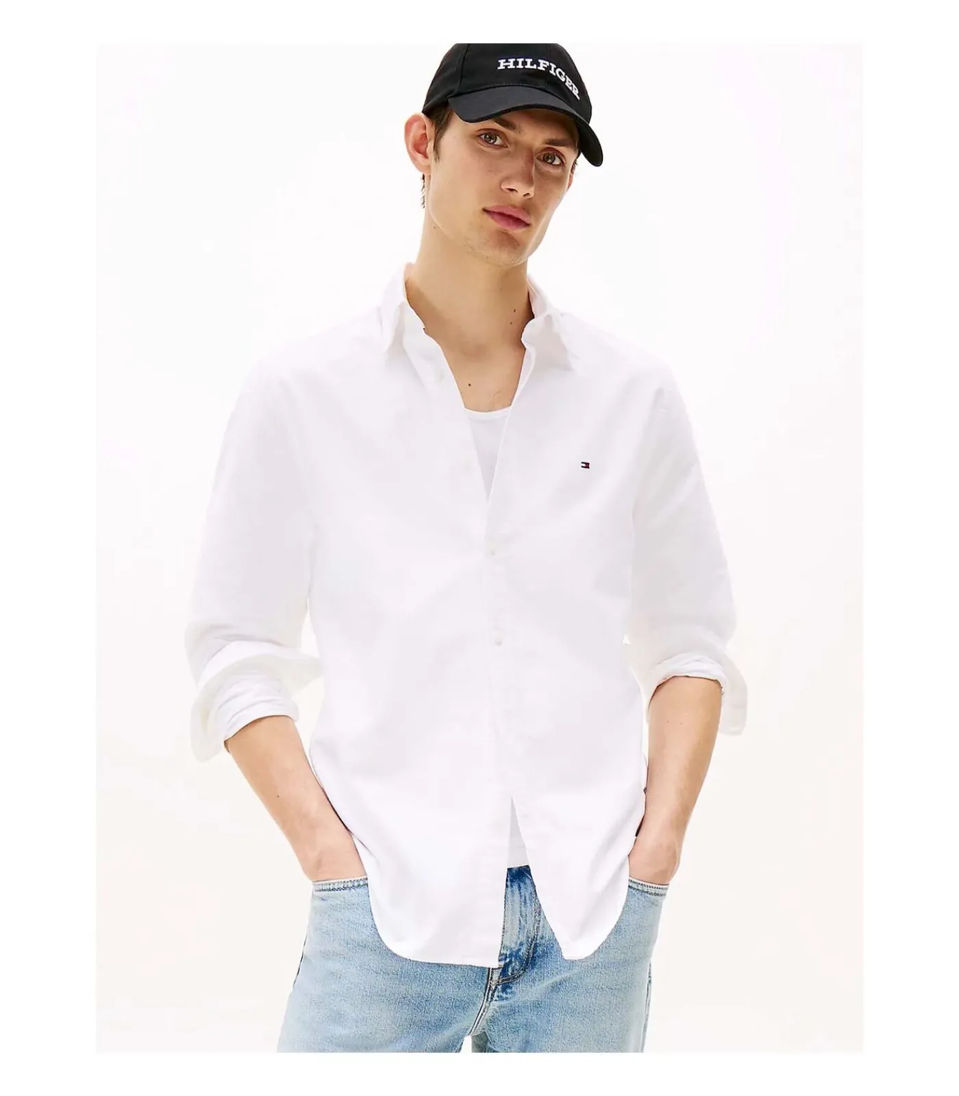 Heren Tommy Hilfiger Solid Heritage Oxfor, Ybr