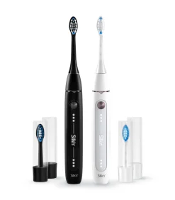 Outlet SonicYou Set - Mondverzorging - Elektrische Tandenborstel Wit & Zwart Gezicht Sets