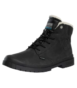 Heren Palladium SP20 Leren WP-Laarzen Met Manchetten