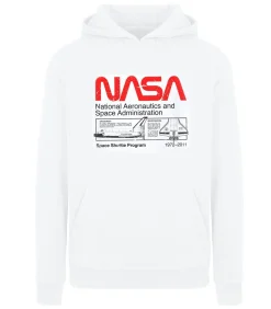 Best SPACE SHUTTLE - Trui met kap - Wit Kinderen Truien & Vesten