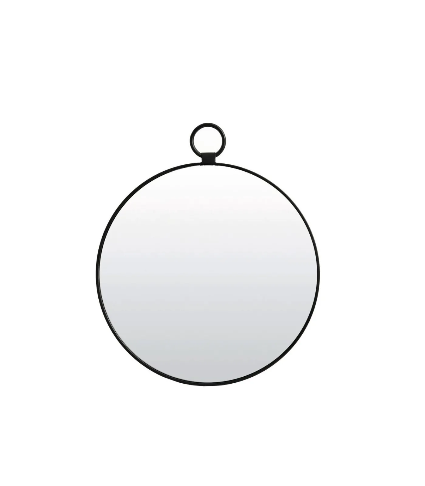 Luqaza Spiegel Disa - Zwart - Ø40cm