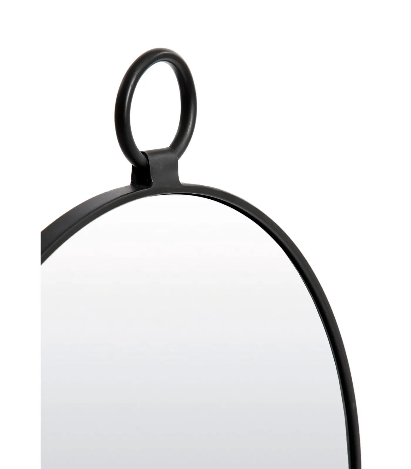 Luqaza Spiegel Disa - Zwart - Ø40cm