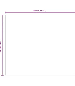 Outlet Spiegel frameloos 80x60 cm glas Spiegels