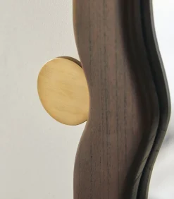 Tikamoon Spiegel in mindihout 105x65 cm Agate