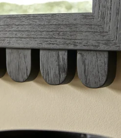 Tikamoon Spiegel in mindihout 75x75 cm Luca