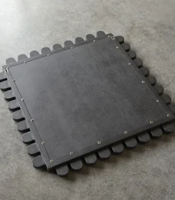 Tikamoon Spiegel in mindihout 75x75 cm Luca