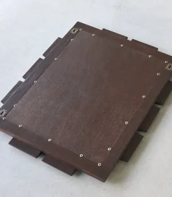 Outlet Spiegel in mindihout 85x67,5 cm Isaac Spiegels