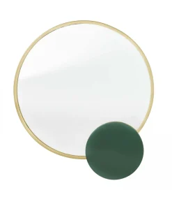 Best Spiegel met geëmailleerd detail, 67 cm Spiegels