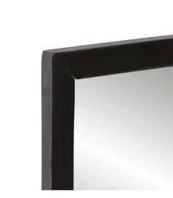 vidaXL Spiegel met schap 80x8x55 cm glas en massief mangohout