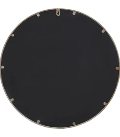 vidaXL Spiegel rond 60x4 cm ijzer zandkleurig