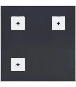 New Spiegel 60x60 cm zilverkleurig Spiegels