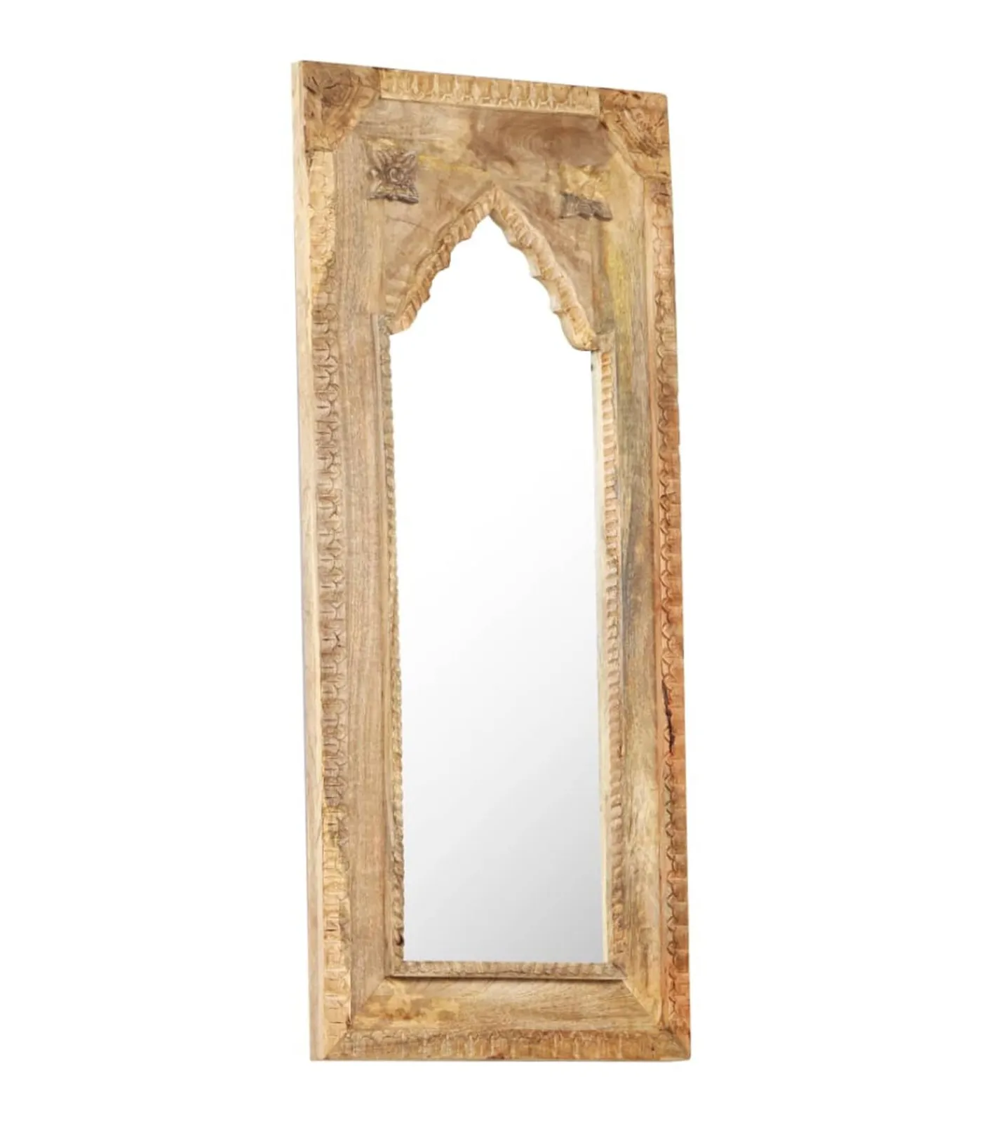 Hot Spiegel 50x3x110 cm massief mangohout Spiegels