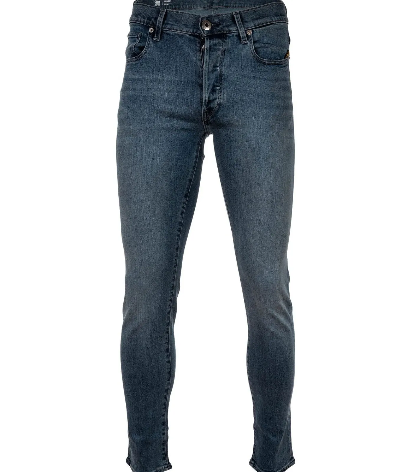Heren G-Star RAW Spijkerbroek 3301 Slim Elto Stretch Denim
