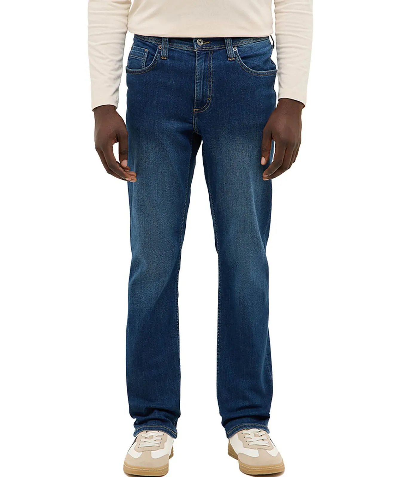 Clearance Spijkerbroek Style Washington Straight Heren Jeans