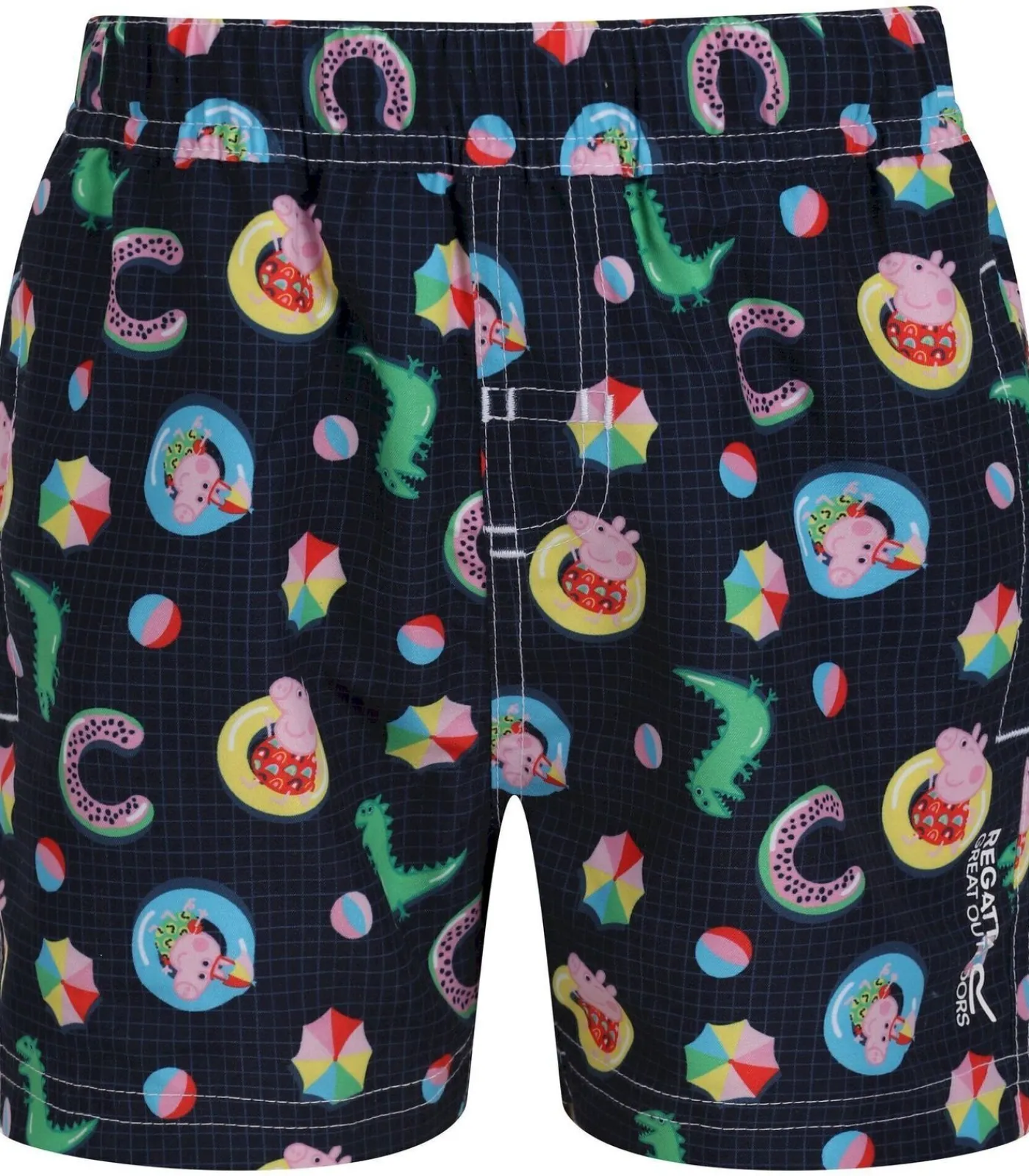 SPLASH - Zwembroek - Marineblauw Kinderen Badkleding