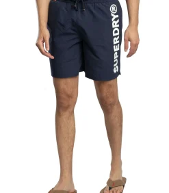 Heren Superdry Sport Graphic 17 Zwemshorts