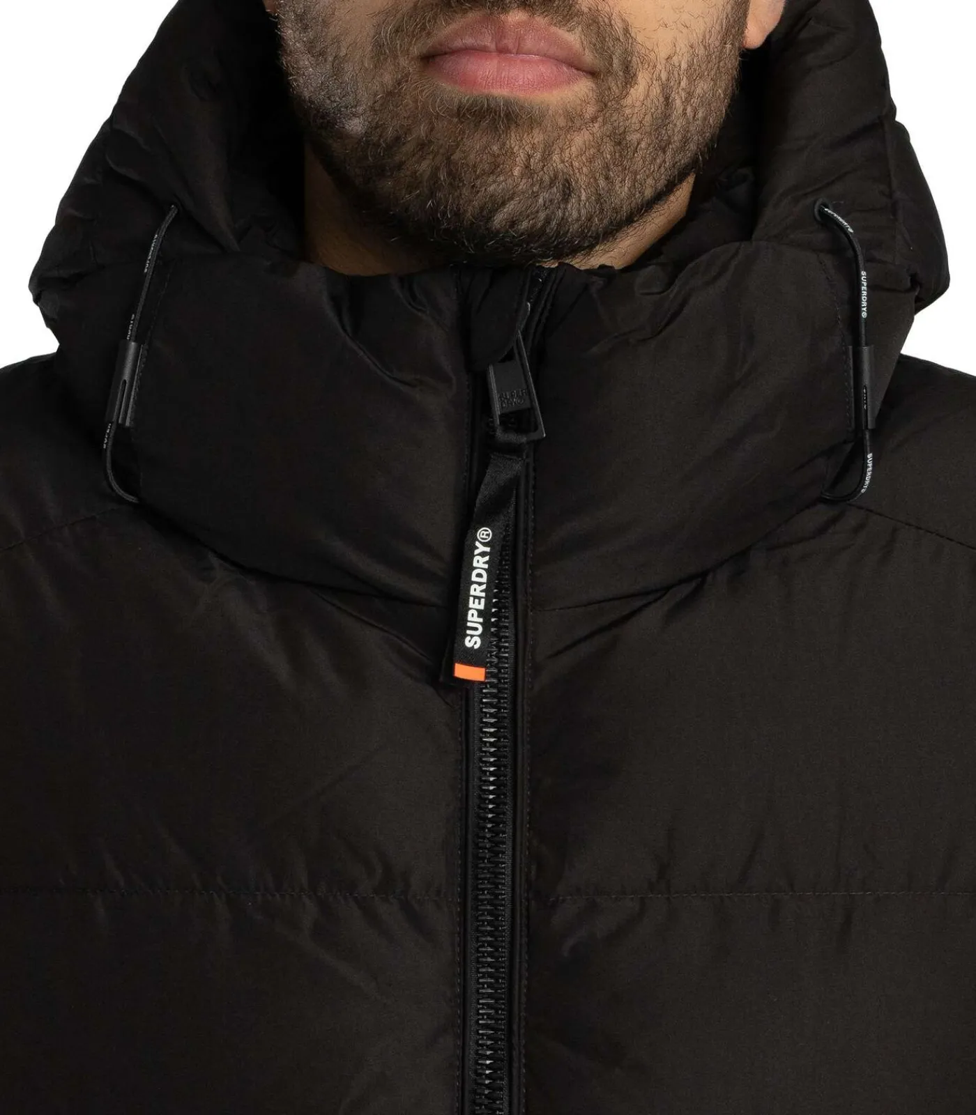 Heren Superdry Sport Puffer Jack Met Capuchon